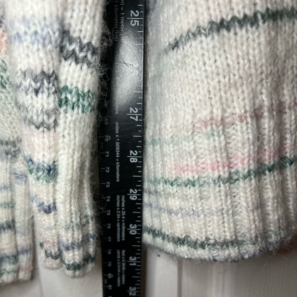 Old Navy Sweater Space Dye Long Sleeves Crew Neck Pullover Wool Blend XXL TALL - Picture 7 of 7